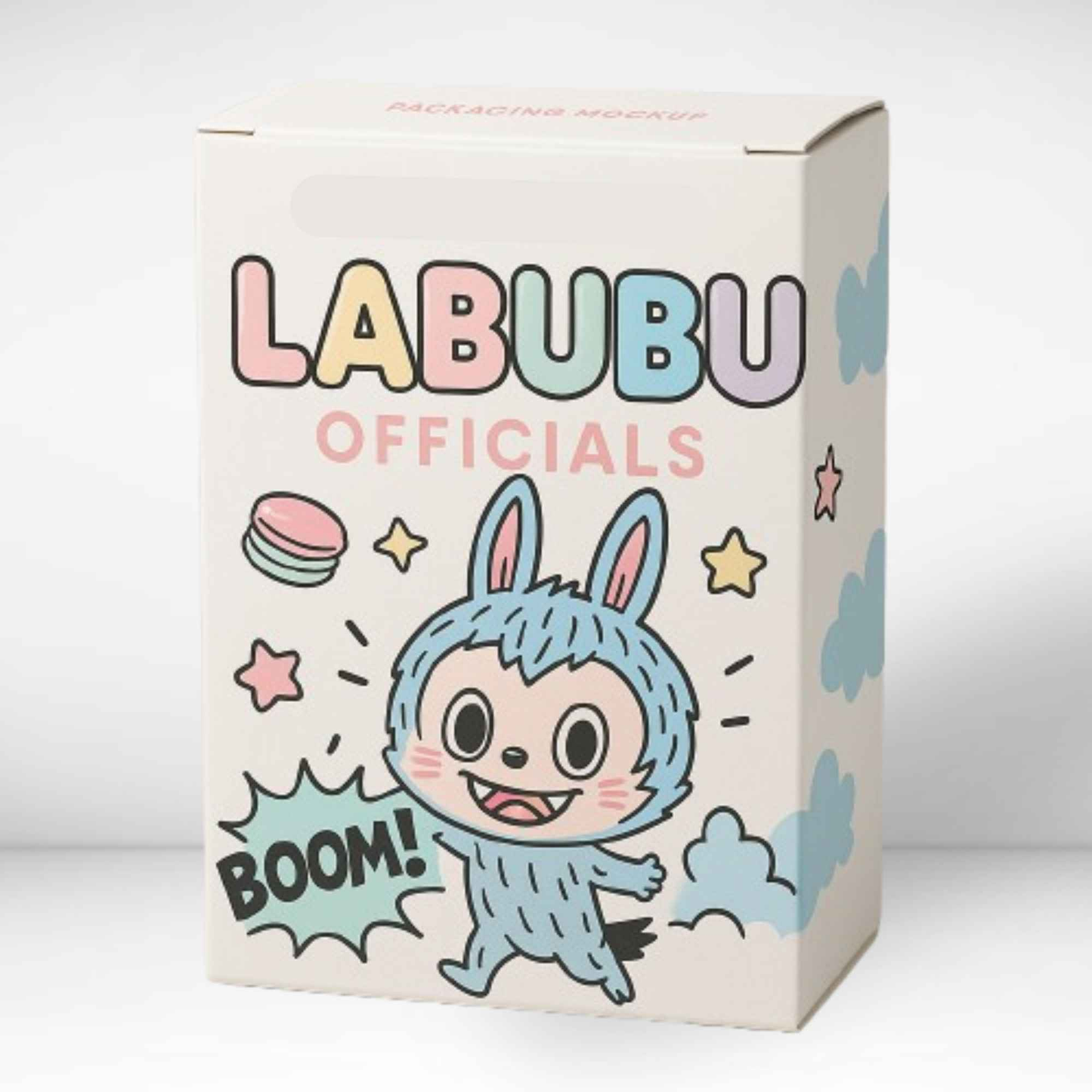🔑 Porte-clé Monstre Kawaii Labubu Macaron – Série Surprise par LABUBU OFFICIALS