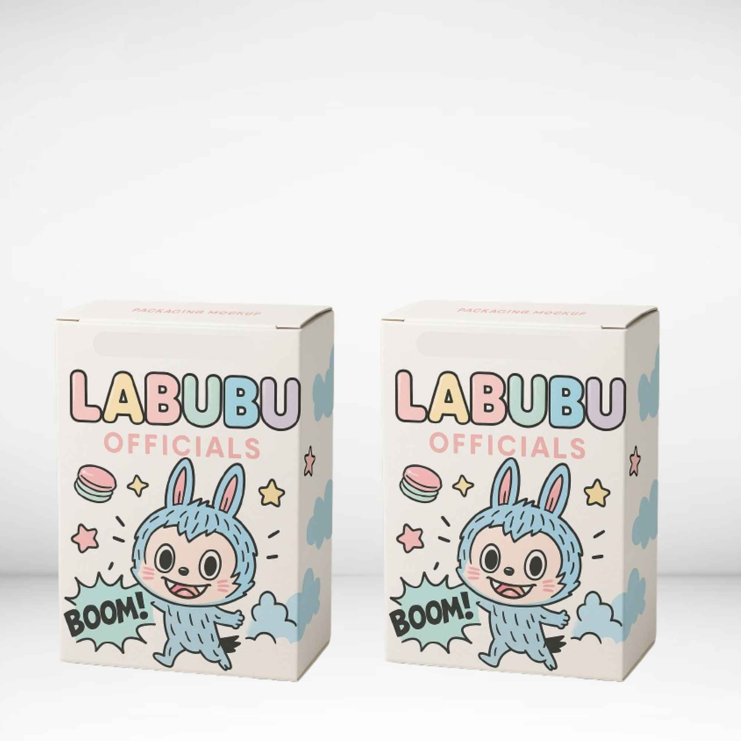 🔑 Porte-clé Monstre Kawaii Labubu Macaron – Série Surprise par LABUBU OFFICIALS