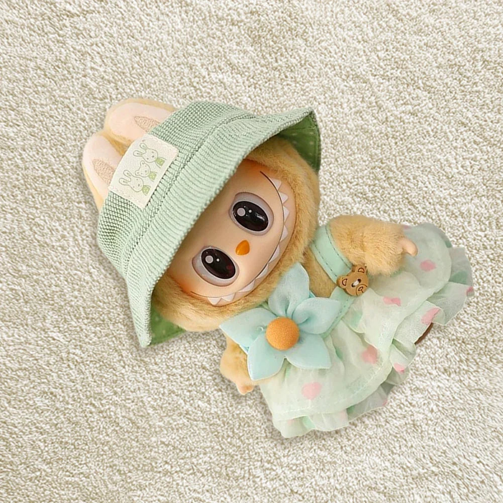 🎀Vêtements Labubu 17cm – Ensemble Kawaii pour Labubu 🎀