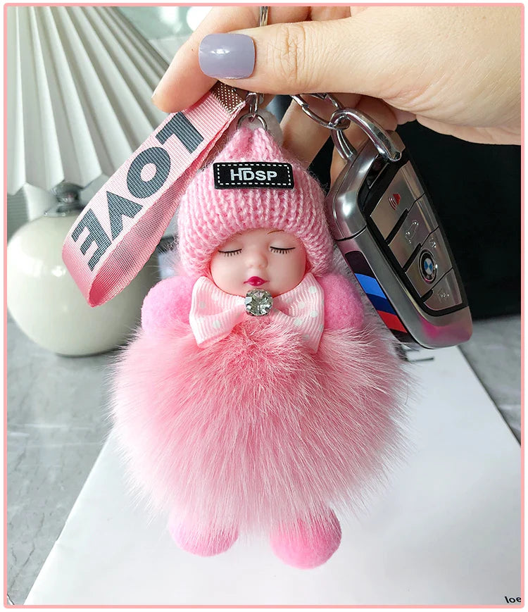 🧸Labubu Flocon Élégant – Charme Doux & Signature Unique