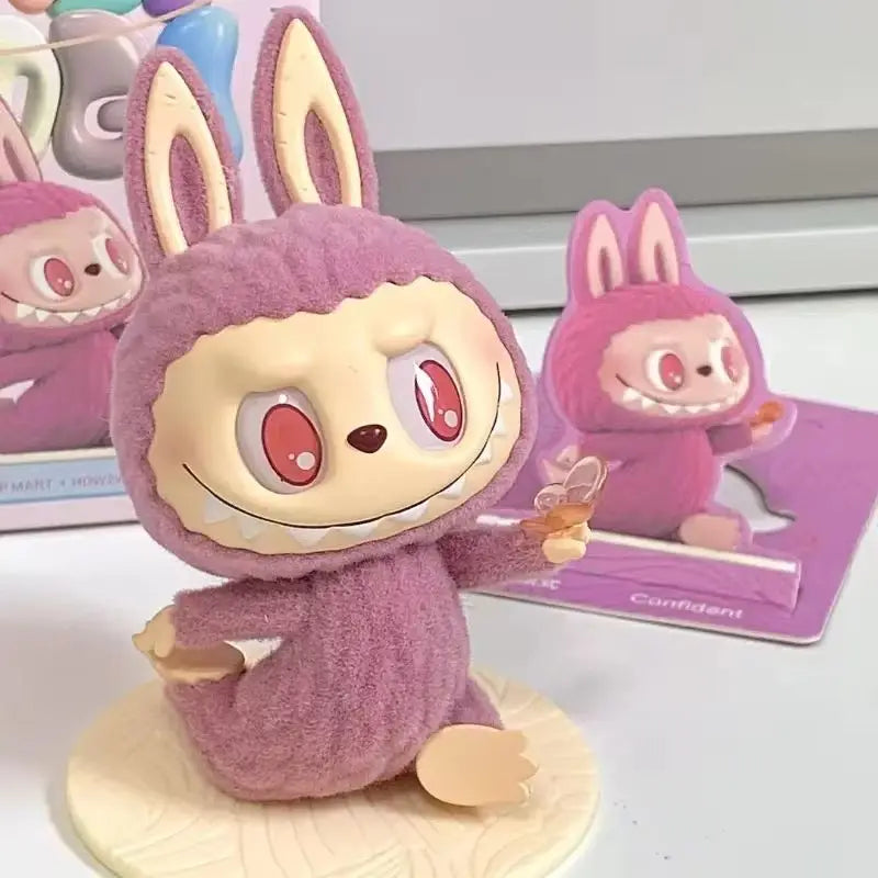 🧘 Figurine Labubu Lazy Yoga – Boîte Surprise Kawaii