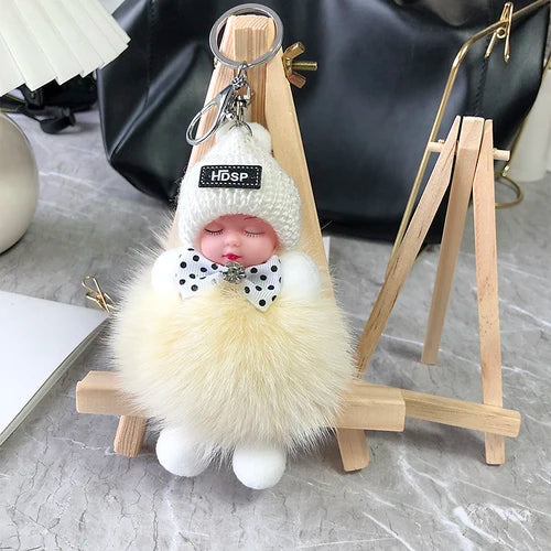 🧸Labubu Flocon Élégant – Charme Doux & Signature Unique