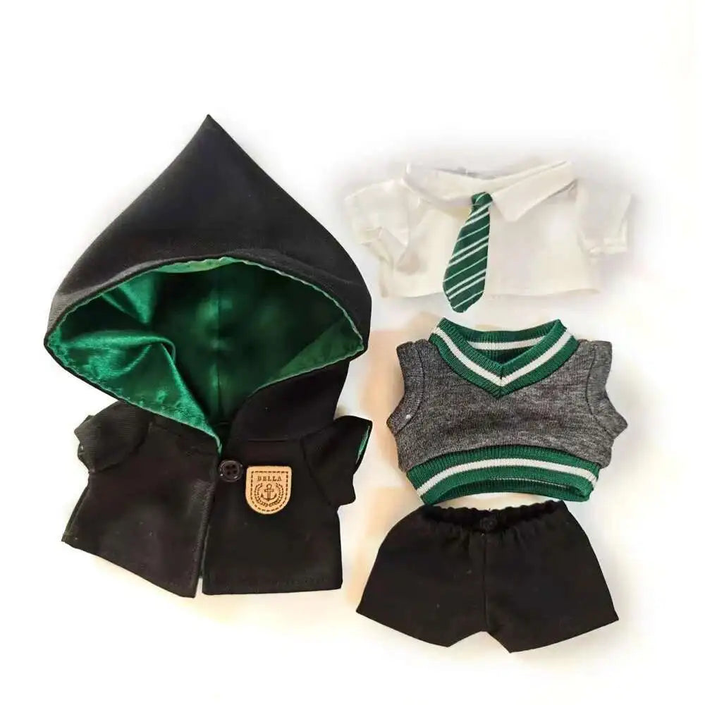 ✨🧙♂️ Ensemble de Vêtements Magiques Labubu – Pour Poupées 15 & 17 cm
