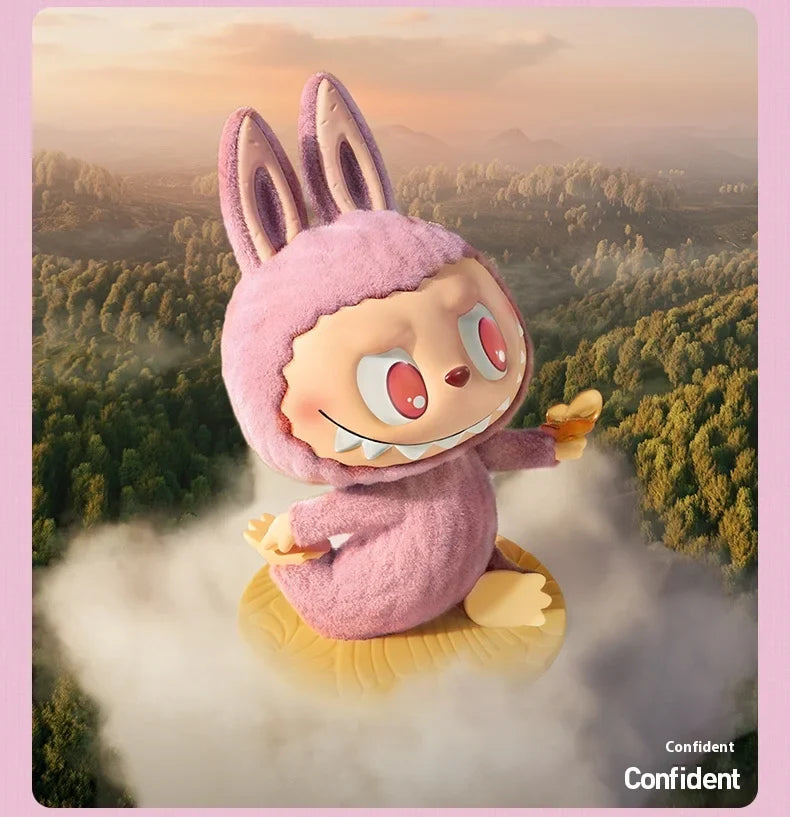 🧘♂️ Pop Mart Labubu – Figurine "Yoga Lazy