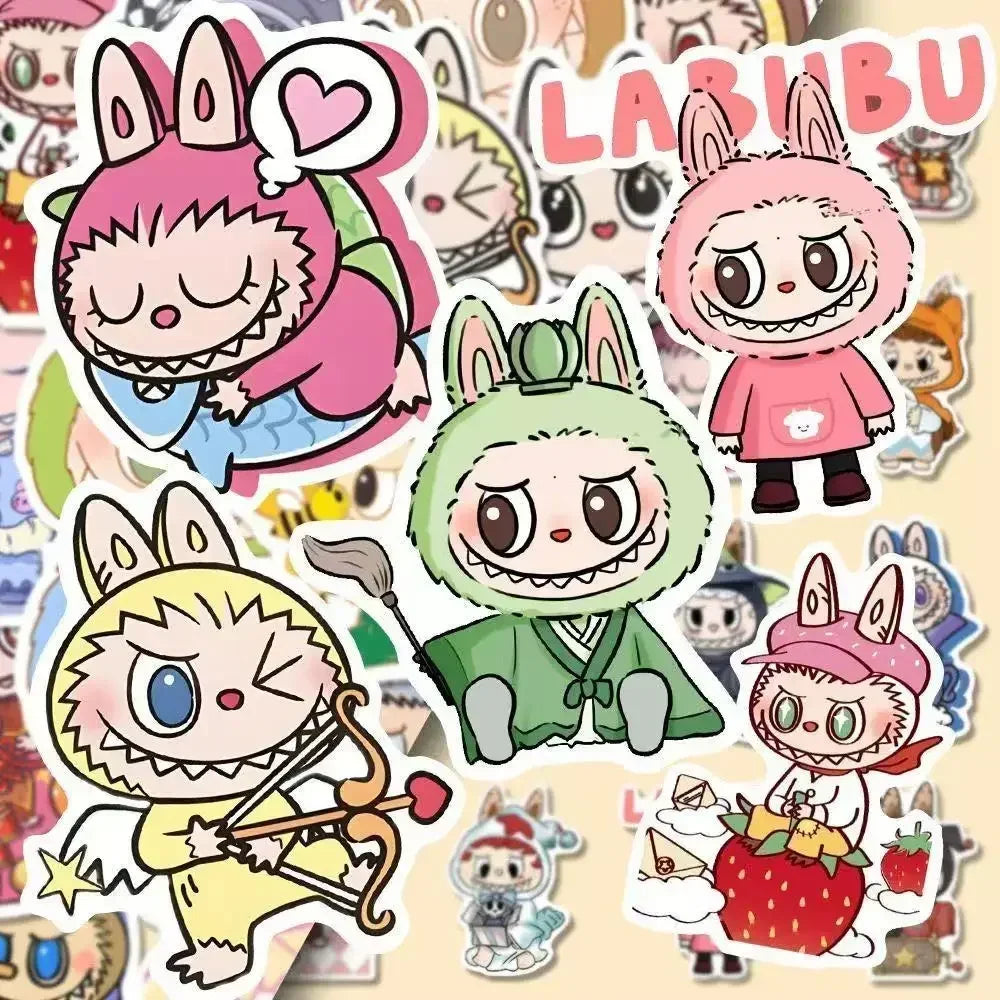 🎁 Labubu Collection V1, V2, V3 – Monster Kawaii | Porte-clés Surprise Premium