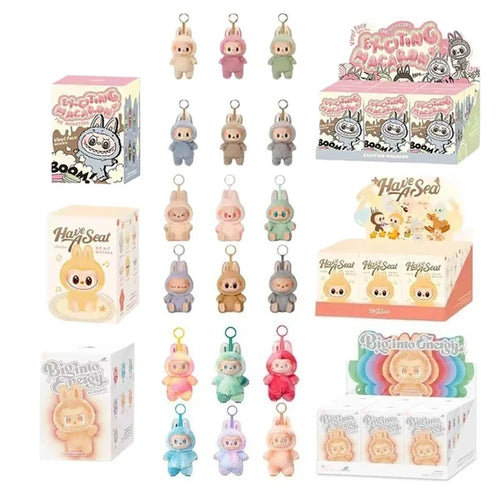 🎁 Labubu Collection V1, V2, V3 – Monster Kawaii | Porte-clés Surprise Premium