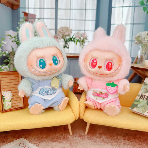 👗🎤 Vêtements Labubu 17cm – Mode Kpop pour Petits Stylistes !