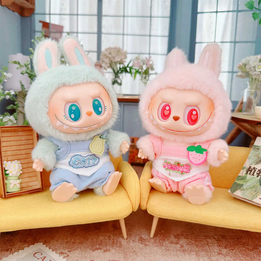 👗🎤 Vêtements Labubu 17cm – Mode Kpop pour Petits Stylistes !