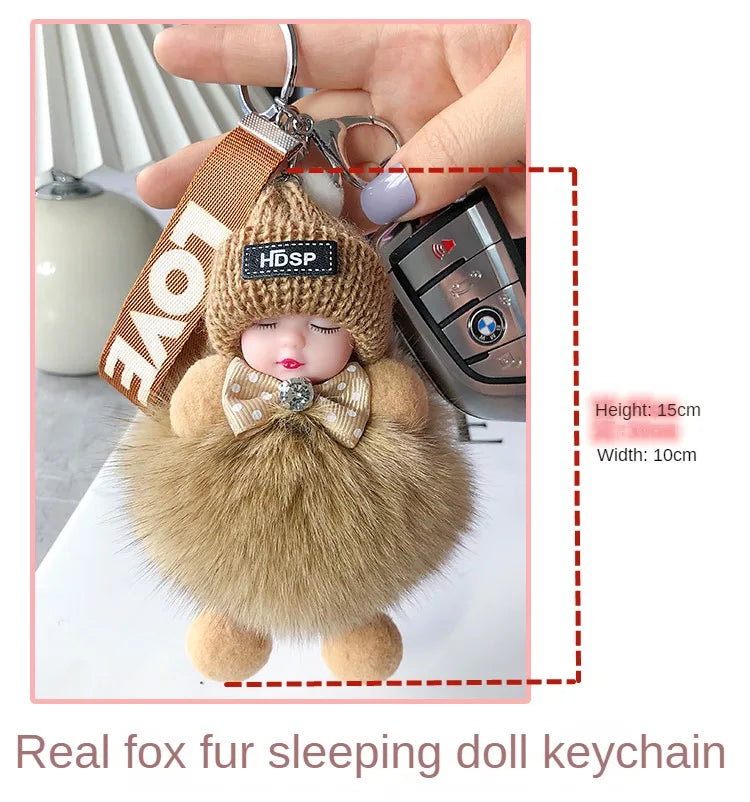 🧸Labubu Flocon Élégant – Charme Doux & Signature Unique