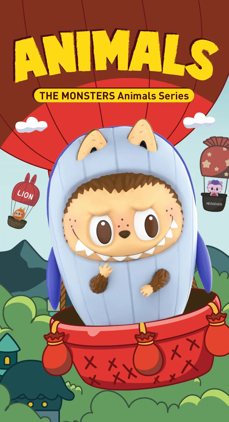 🦊 Labubu Monstre Animaux – Figurine Décorative & Cadeau Surprise