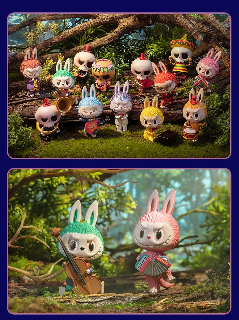 🎶 Figurine Anime Labubu – Forest Concert Collection