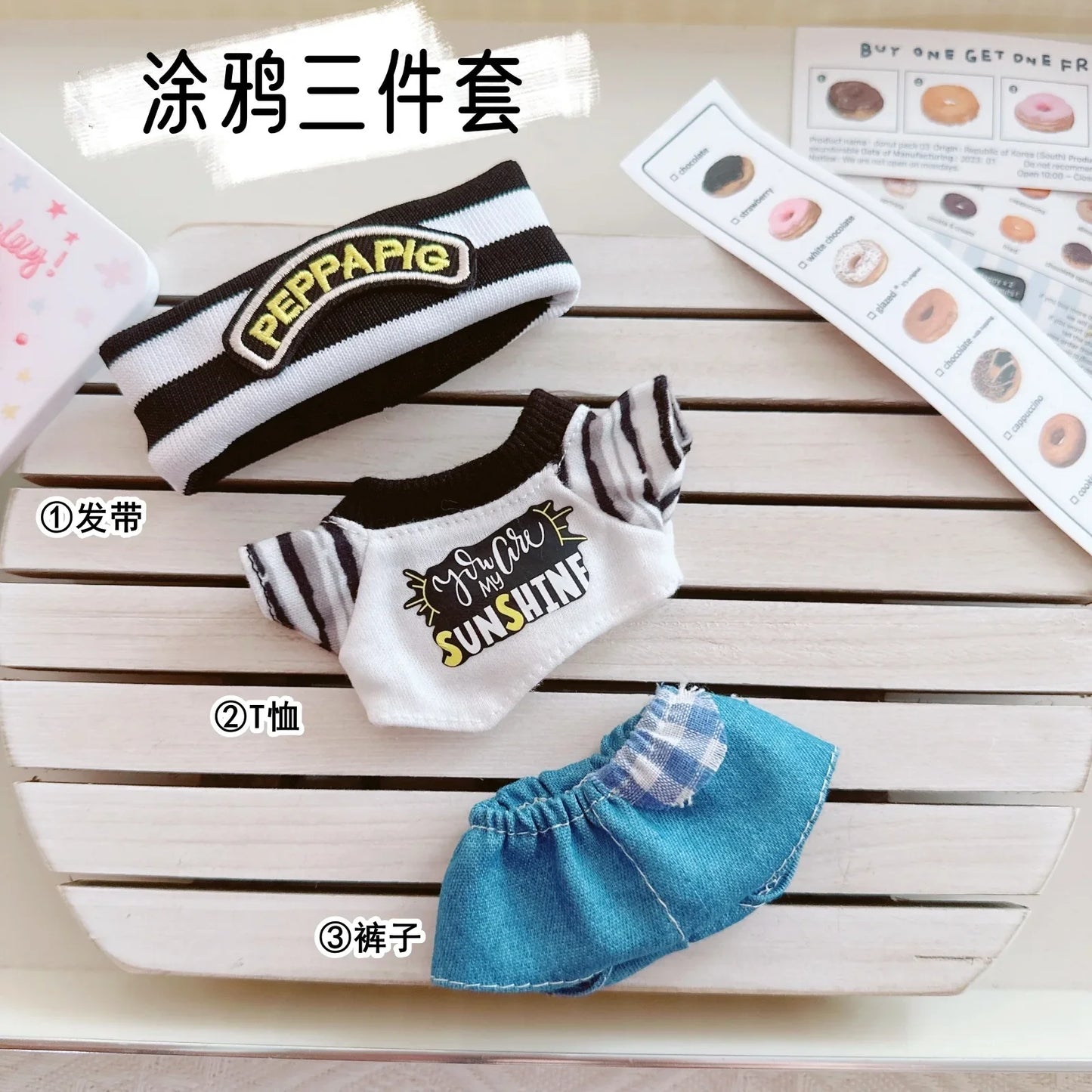 👗🎤 Vêtements Labubu 17cm – Mode Kpop pour Petits Stylistes !
