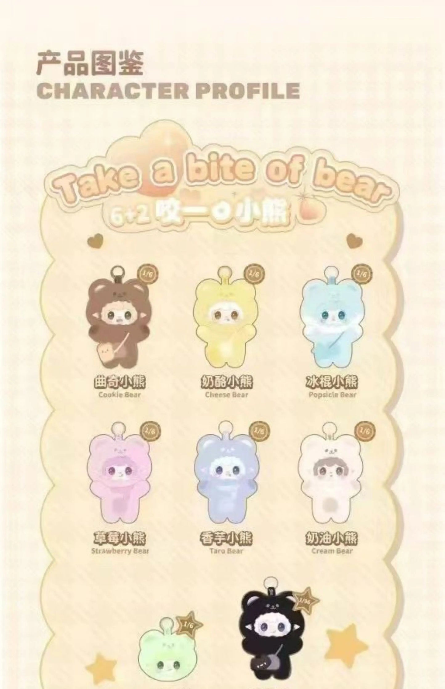 🐻 Figurine Yooki V4 – Série Gen Bite Bear | 10 cm de Pure Mignonnerie