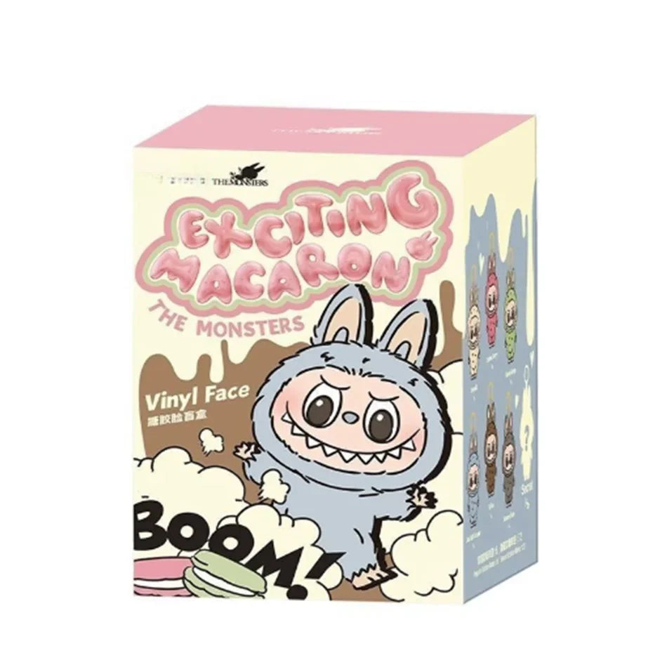 💗 Figurine Kawaii Labubu The Monsters – Heartbeat Macaron Edition