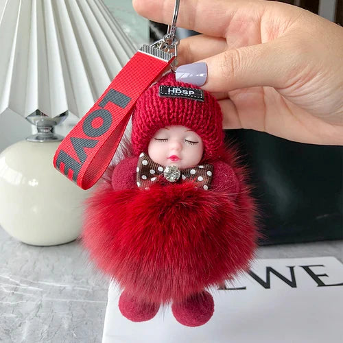 🧸Labubu Flocon Élégant – Charme Doux & Signature Unique