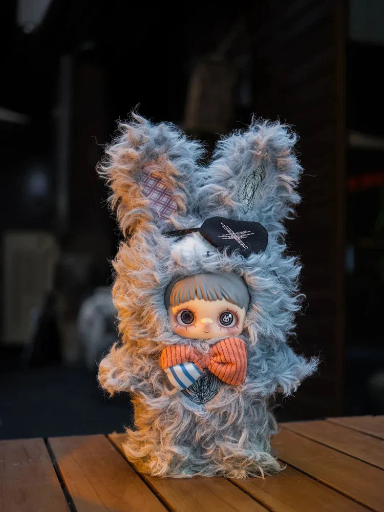 🌲 Peluche Kawaii Maymei V2 – Série Dark Forest | Décor de Bureau Mystérieux