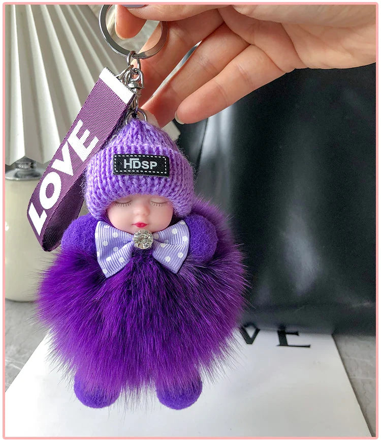 🧸Labubu Flocon Élégant – Charme Doux & Signature Unique