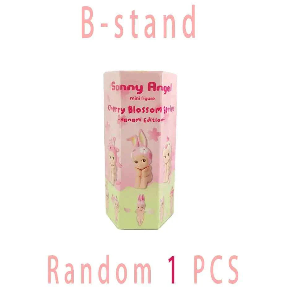 🌸 Figurine Mini Hippers LABUBU – Édition Cherry Blossom