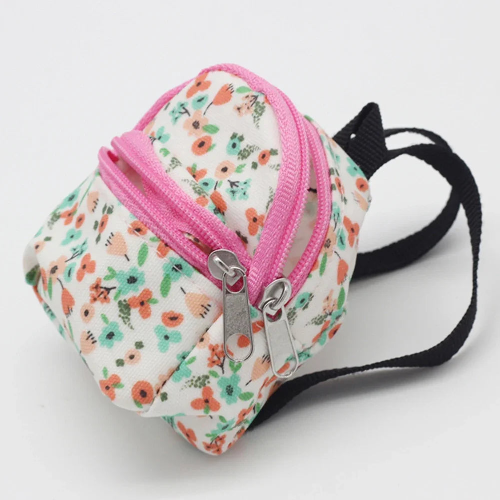 🎒 Sac à Dos en Toile Labubu pour Poupées de 15/17cm – Mode & Aventure