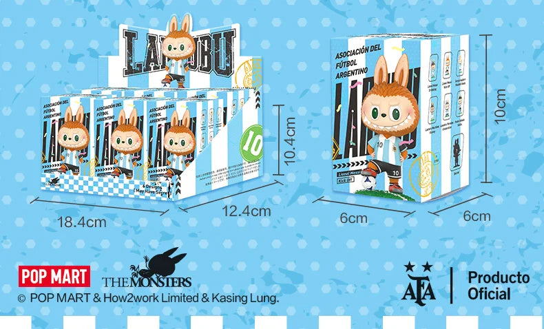 ⚽ Labubu Football Argentin – Figurine Surprise Collector