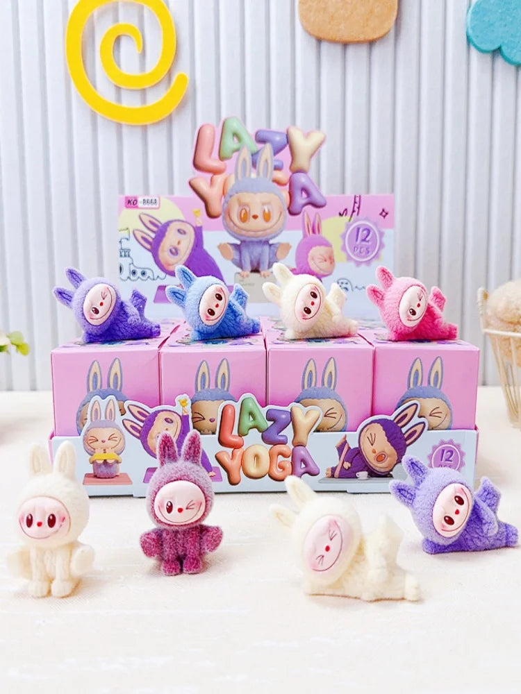 🎁 12 Figurines Mini Anime Labubu – Un Univers Magique à Collectionner !