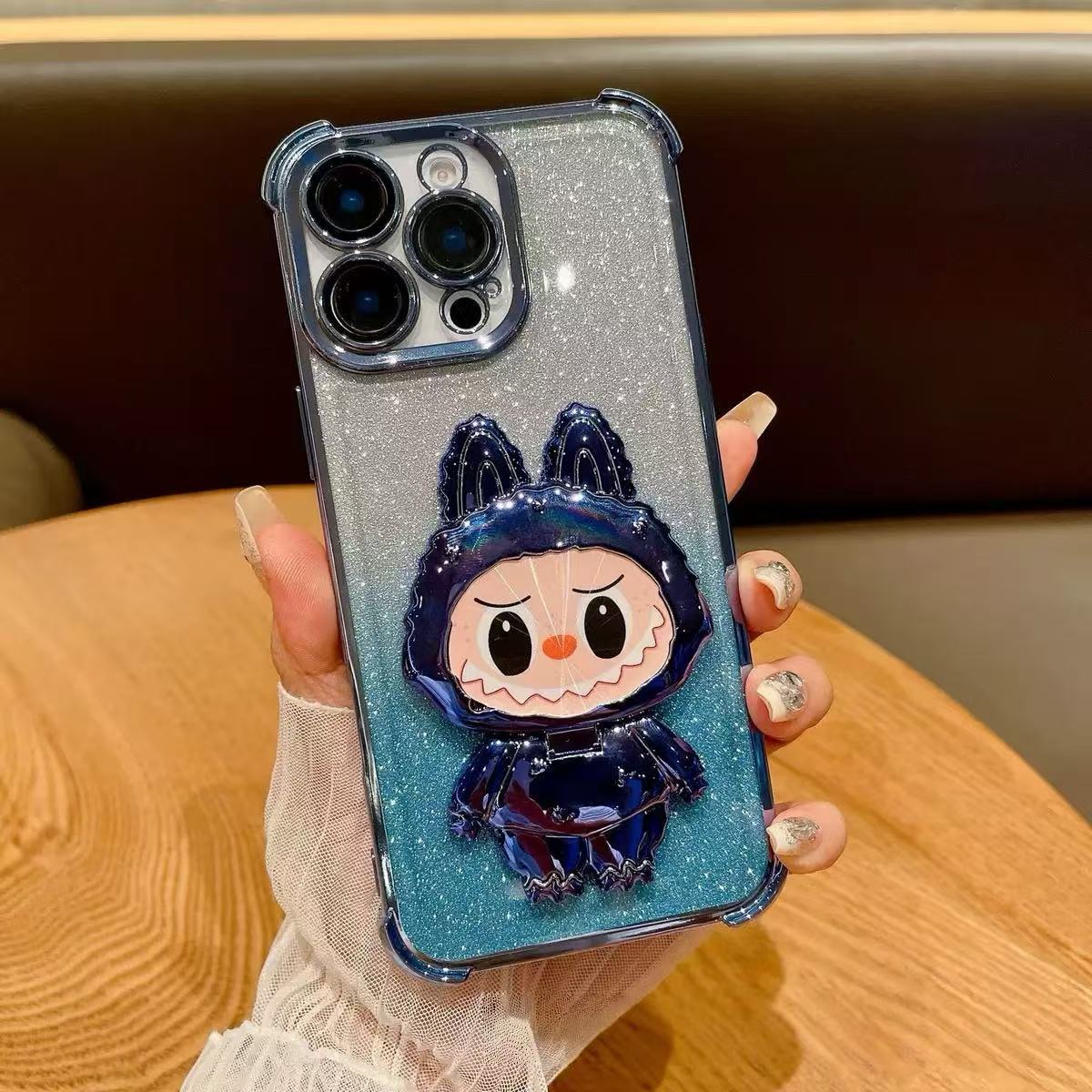 Fluffy Labubu 3D Case β The Ultimate Cute Protection for Your iPhone