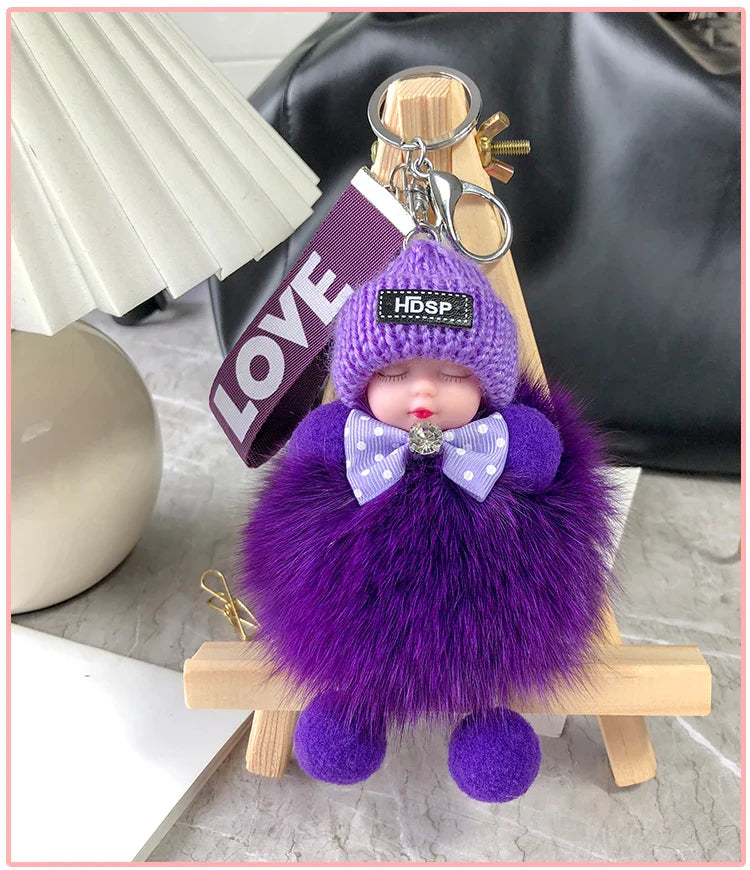 🧸Labubu Flocon Élégant – Charme Doux & Signature Unique