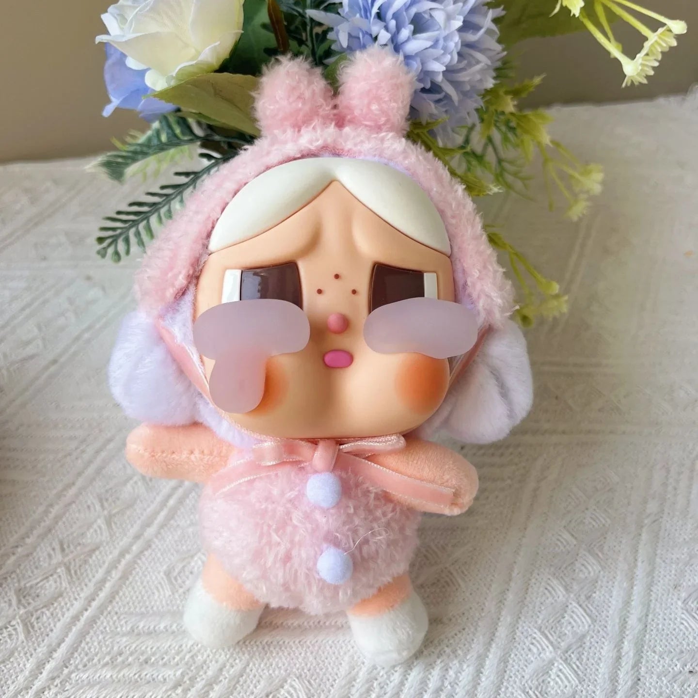 🍼 Labubu Baby Cry - V1 V2 (17 cm) – Votre Nouveau Compagnon Emotif