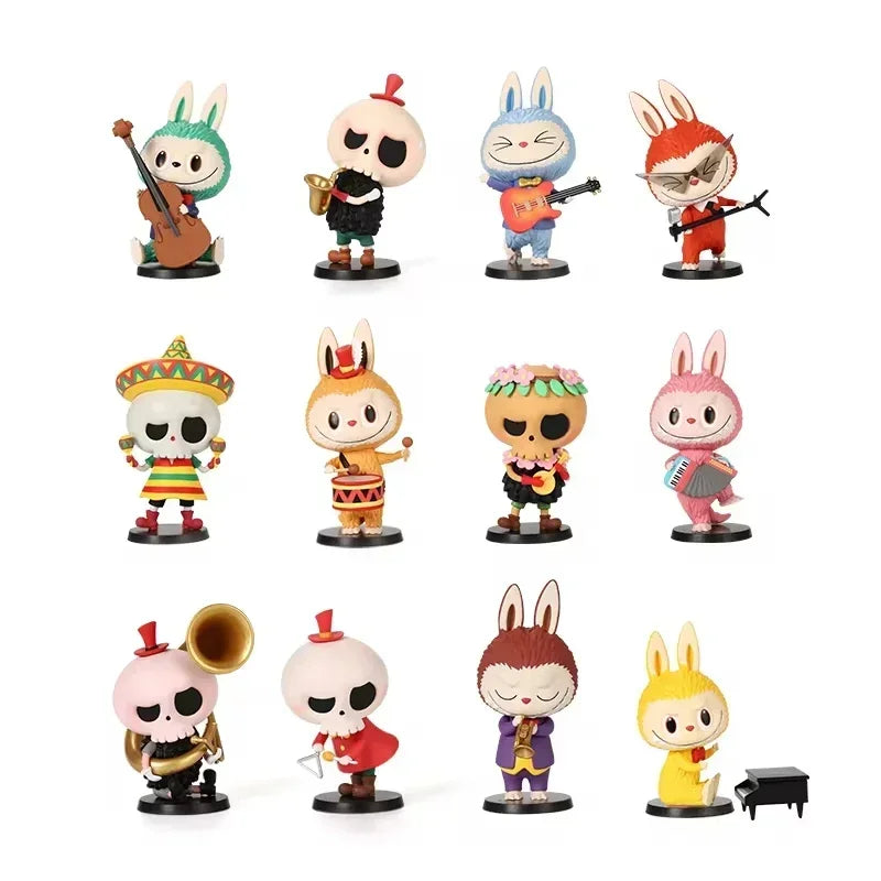 🎶 Figurine Anime Labubu – Forest Concert Collection