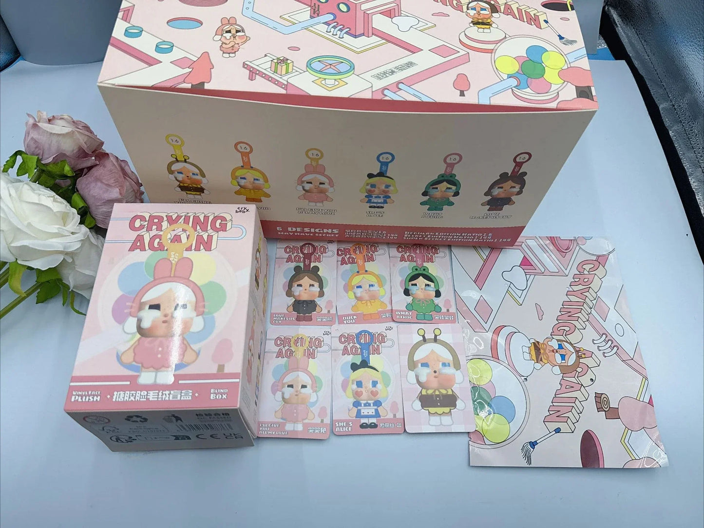 🌸Labubu Émotion Surprise – Crybaby Collector (Blind Box)