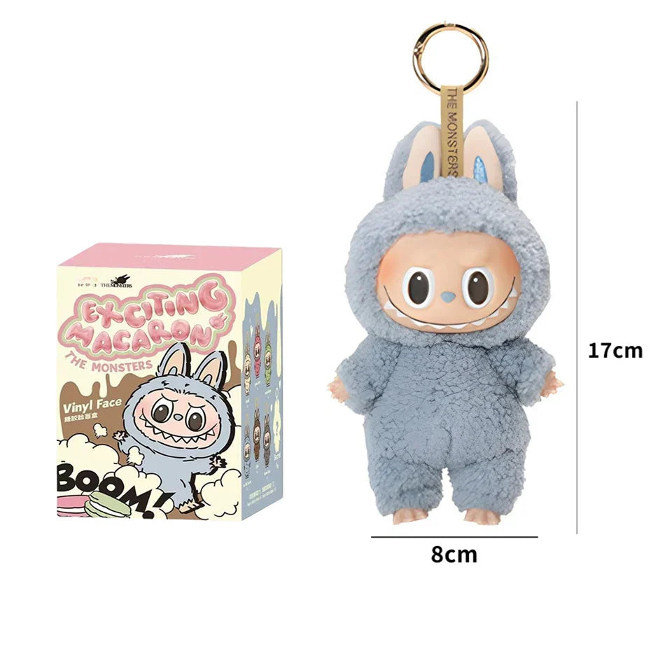 🍭 Figurine Labubu Monstre Macaron – Décoration Kawaii 15 cm en PVC | Objet de Collection Pop Culture