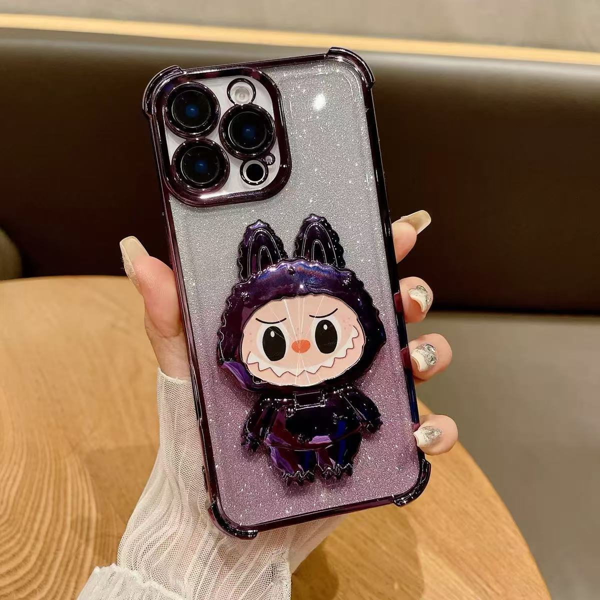 Fluffy Labubu 3D Case β The Ultimate Cute Protection for Your iPhone
