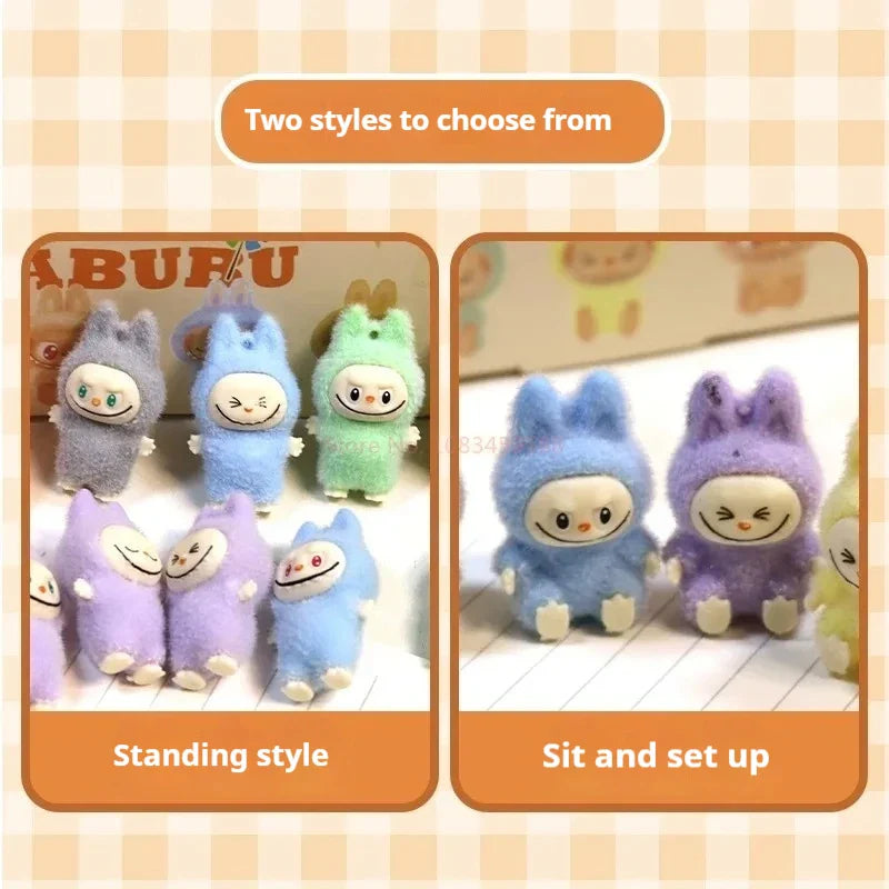 🎨 Labubu Cartoon Resin Plush Pendant – Accessoire Kawaii à Surprendre !