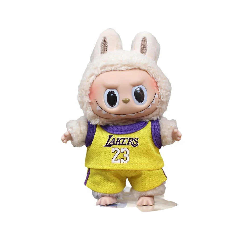 đ Tenue Basketball pour Mini Labubu 17 cm â Style Sportif & Jeu dâĂquipe