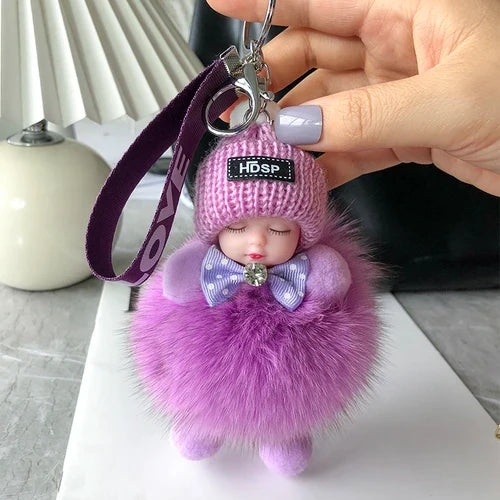 🧸Labubu Flocon Élégant – Charme Doux & Signature Unique