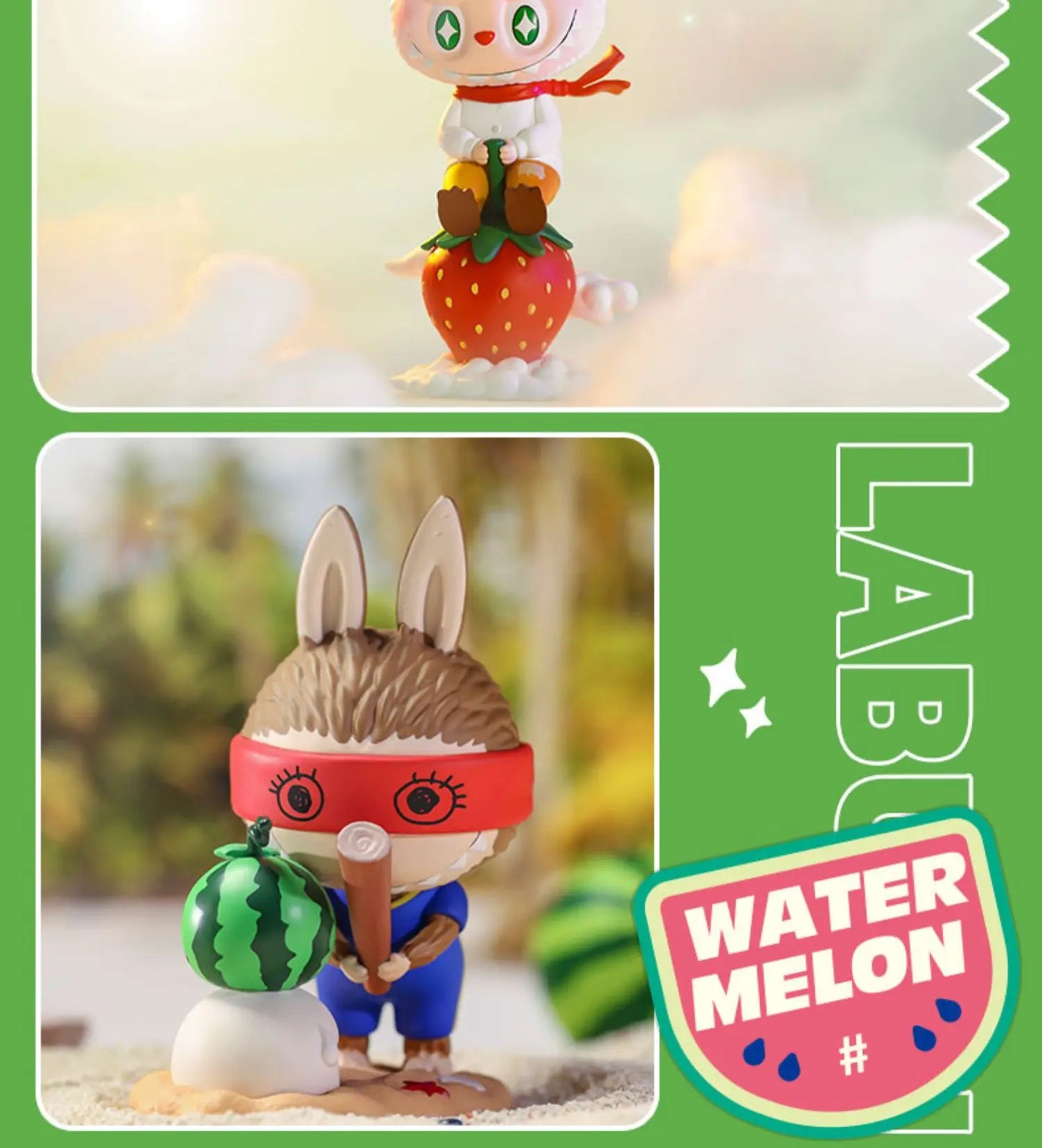 🍓 POP MART Labubu – The Monsters Fruit Series | Boîte Mystère Figurines Kawaii 9–10 cm | Collection Aléatoire Surprise