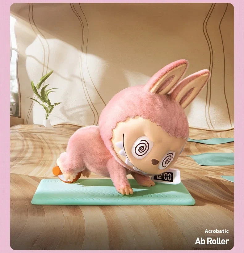🧘♂️ Pop Mart Labubu – Figurine "Yoga Lazy