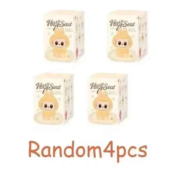 💖 Figurine Émaillée Labubu Heartbeat Macaron – Monstre Kawaii Collectible
