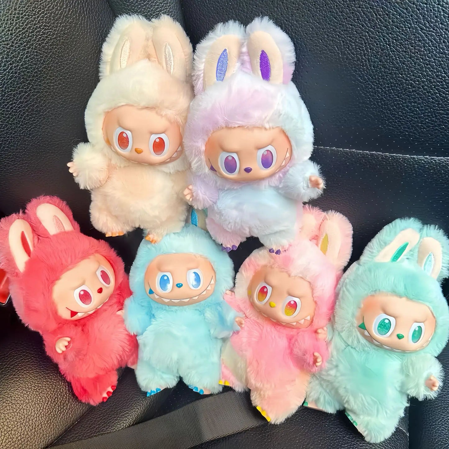 🎁 Labubu Collection 3.0 – Boîte Surprise Macaron – Porte-clés Premium Kawaii