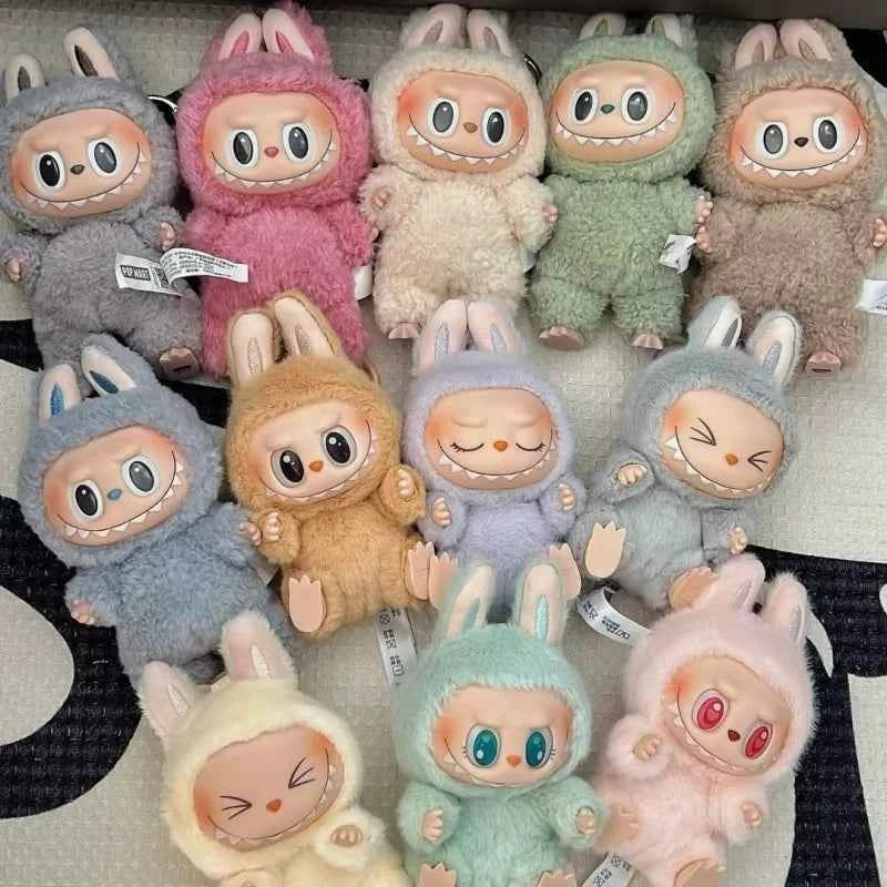 🔑 Porte-clé Monstre Kawaii Labubu Macaron – Série Surprise par LABUBU OFFICIALS