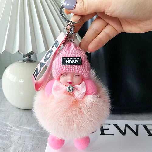 🧸Labubu Flocon Élégant – Charme Doux & Signature Unique