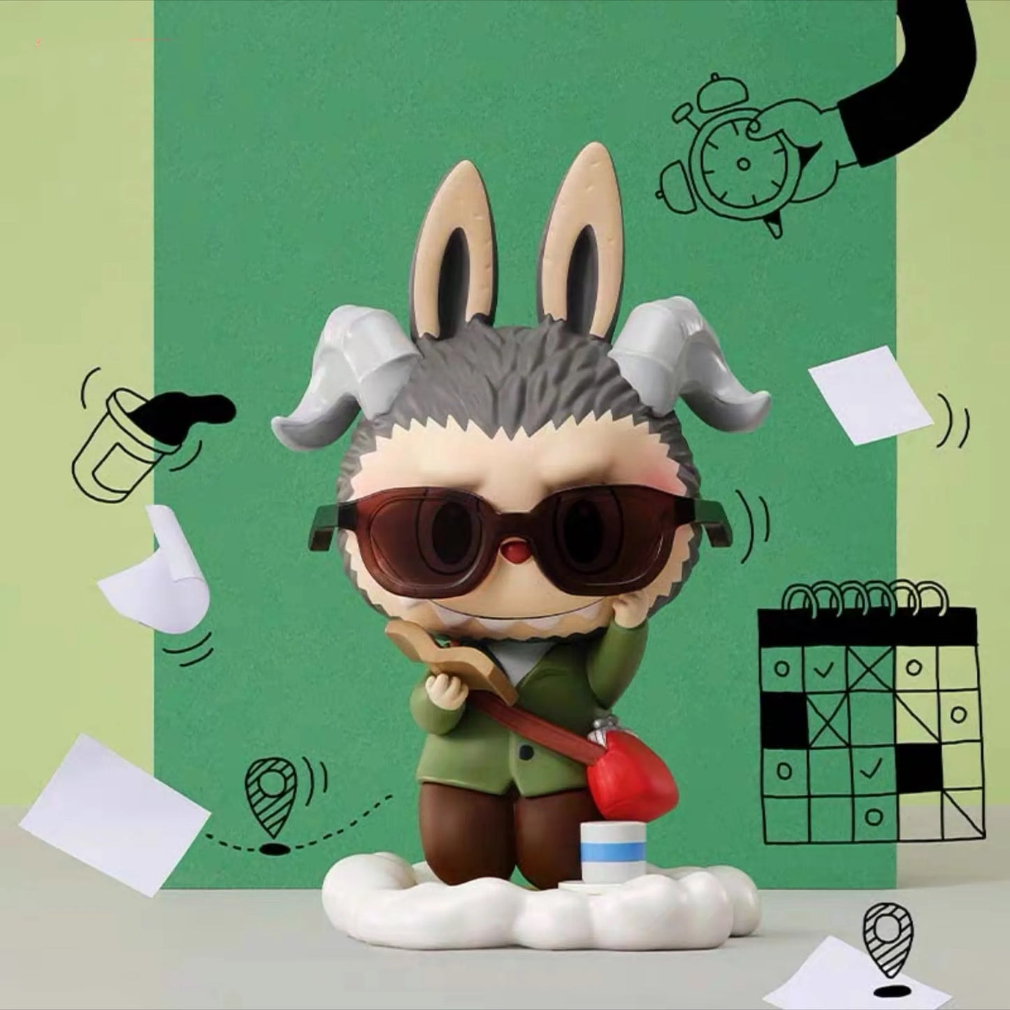 🌌 Labubu – Figurines d'Action | Série Constellation des Monstres (9 cm)