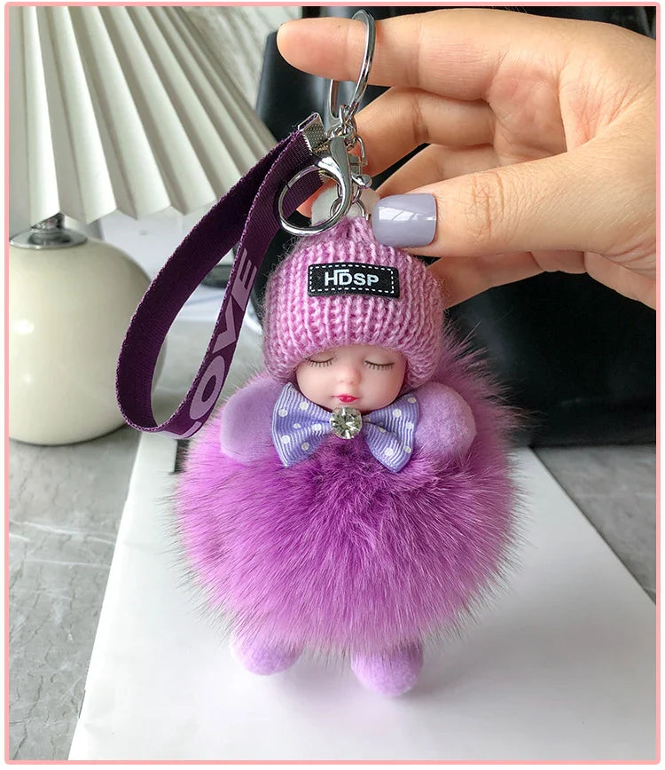 🧸Labubu Flocon Élégant – Charme Doux & Signature Unique