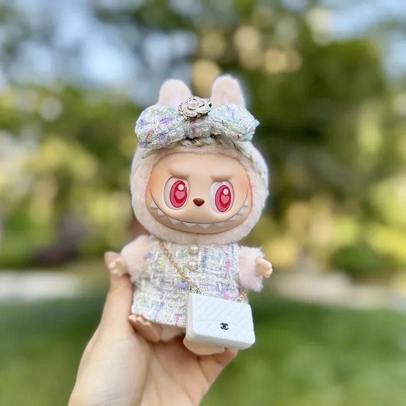🌸 Ensemble Camellia pour Poupée Labubu 17 cm – Élégance, Style & Imagination