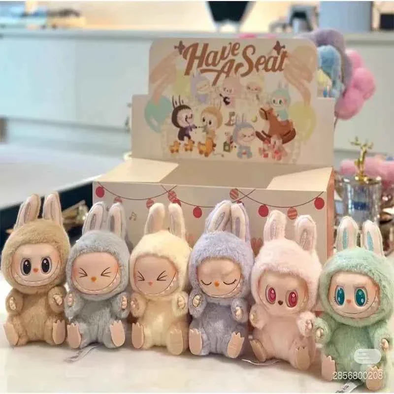 🔑 Porte-clé Monstre Kawaii Labubu Macaron – Série Surprise par LABUBU OFFICIALS