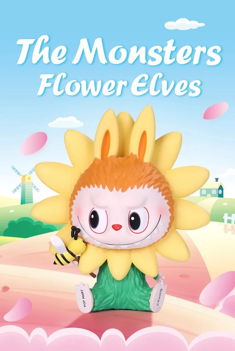 🌸 LABUBU - Série Flower Elves – Boîte Mystère