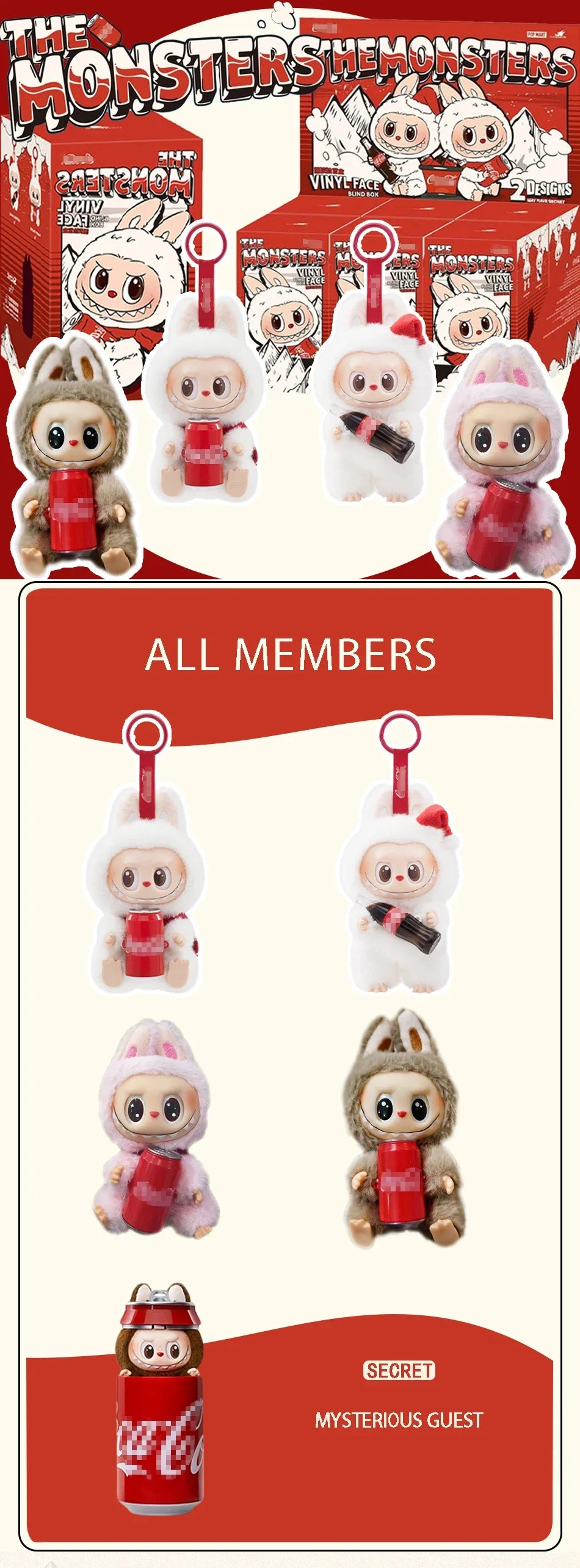 🎒 Labubu – Pendentif Monstre Mignon (Série "Have A Seat")