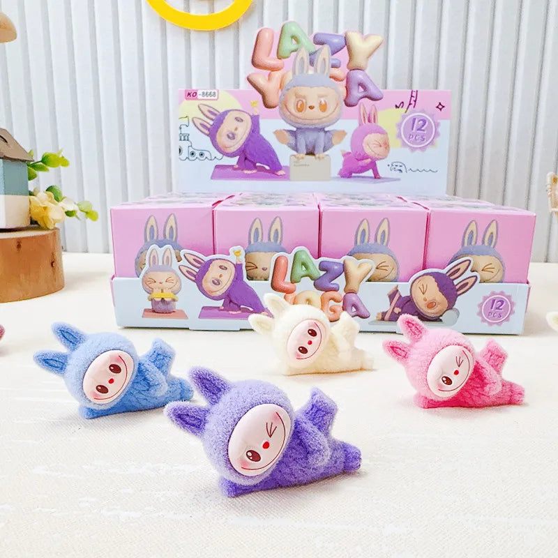 🎁 12 Figurines Mini Anime Labubu – Un Univers Magique à Collectionner !
