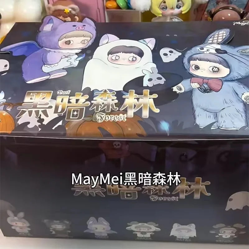 🌲 Peluche Kawaii Maymei V2 – Série Dark Forest | Décor de Bureau Mystérieux