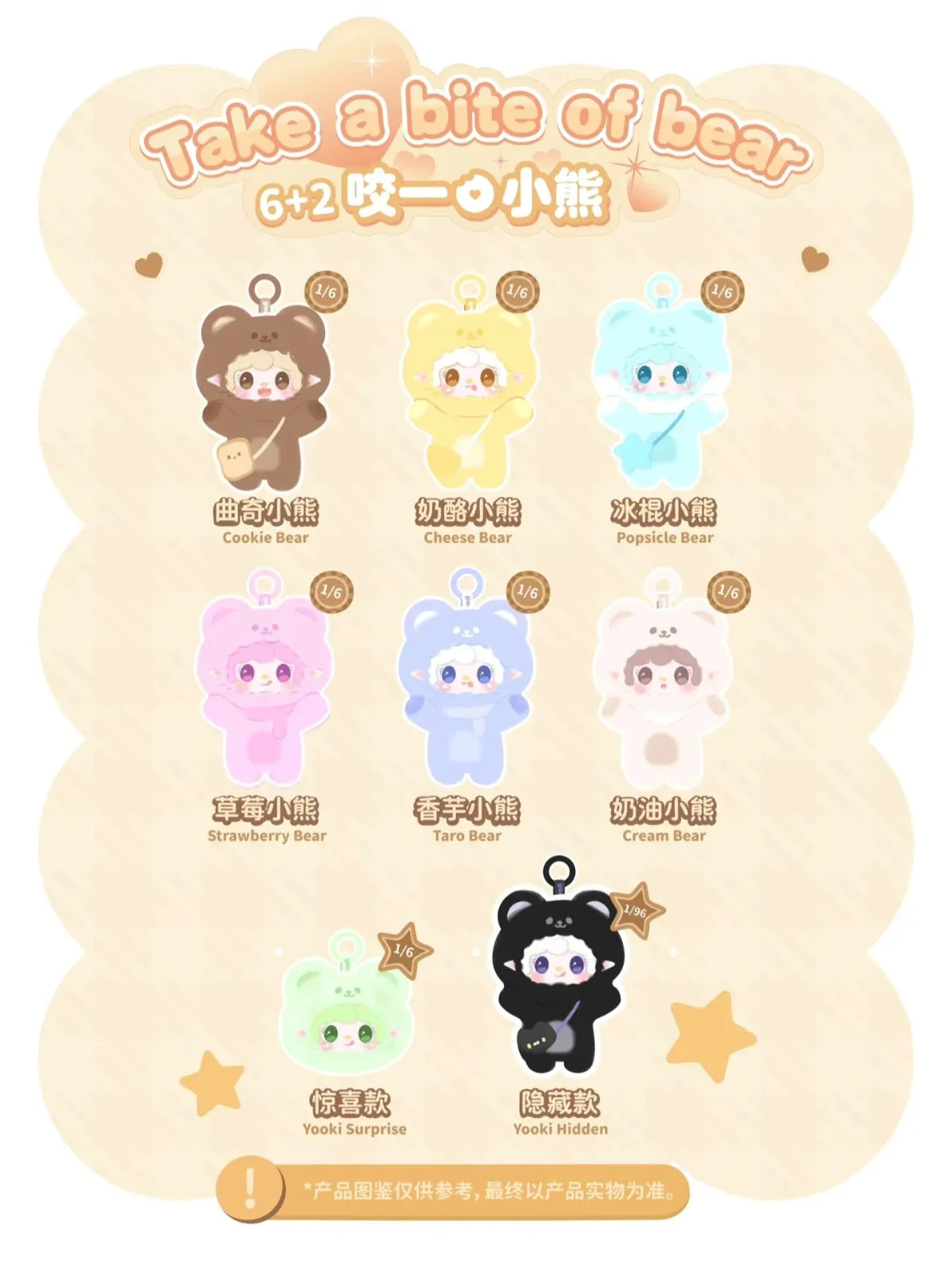 🧸 YOOKI Mini Compagnons – 4ᵉ Génération d’Oursons Surprises